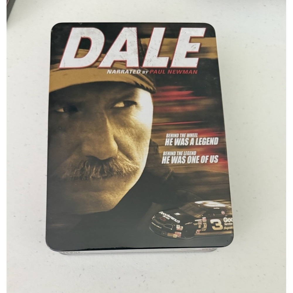 DVD Box Set Dale Earnhardt Narrated By Paul Newman, 6-Discs In Tin New Sealed